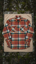 Flannel Work Shirt in Red Clay